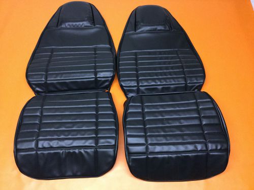 1972 plymouth duster front bucket seat covers black dodge demon dart sport