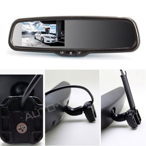 Auto rückfahrsystem 4,3 zoll tft lcd rückspiegel monitor + universal halterung