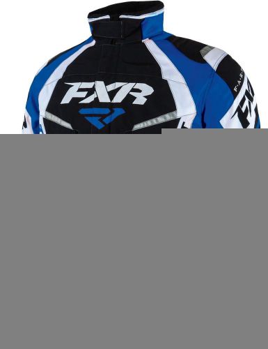 Fxr team fx 2016 mens snow jacket black/royal blue/white