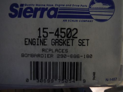 New sierra 15-4502 engine gasket set seadoo/bombardier 290-886-180