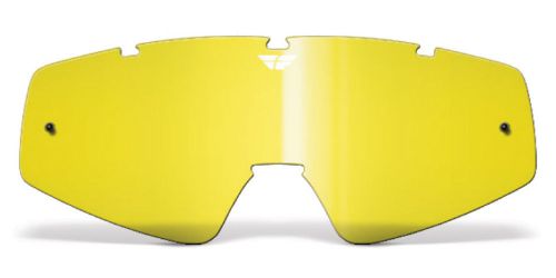 Fly racing zone/focus adult replacement lenses yellow  37-2411
