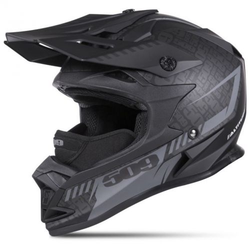 509 altitude snow helmet - black ops w/ fidlock - black &amp; gray - 509-hel-abof-__