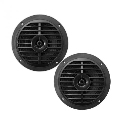 Enrock ekmsb65 120-watt 6.5&#034; inch waterproof stereo boat marine speakers (black)
