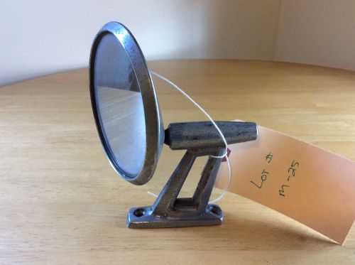 Vintage side mirror 2299521 rear chrysler  1950s thru 1970s? - chrome - rat rod