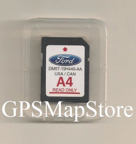 2013 2014 lincoln mks / mkt navigation sd card map version a4 update oem