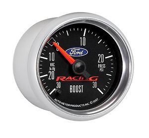 Auto Meter 880074 2 1/16" Hg-30 PSI Electric Boost-Vacuum Gauge for Ford, US $276.95, image 2