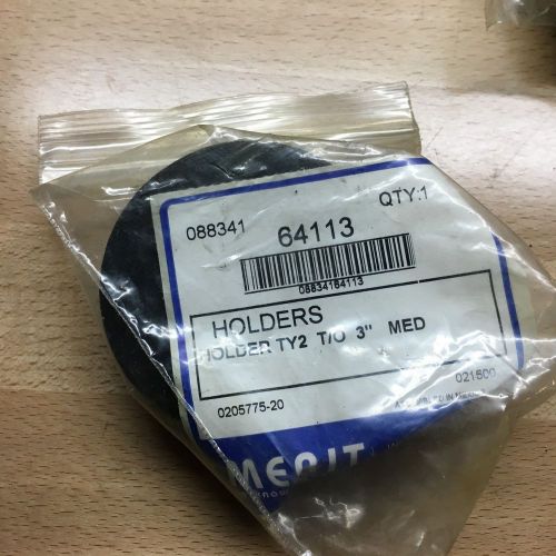 Grinder and rotary tool 64113 3&#034; roll &amp; lock sanding disc pad holder 1/4&#034; shaft