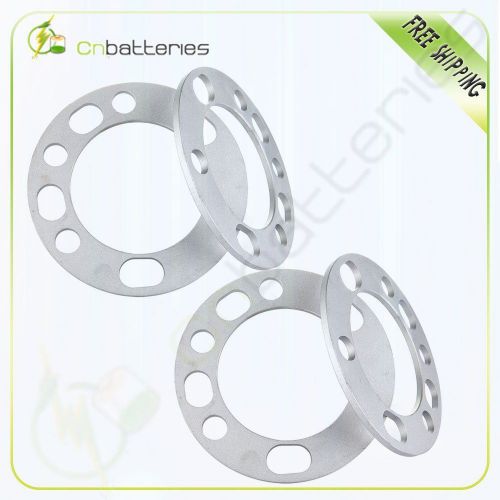 4pc 1/4&#034; 5x5.5 6x5.5 wheel spacers for chevrolet dodge cadillac gmc mitsubishi