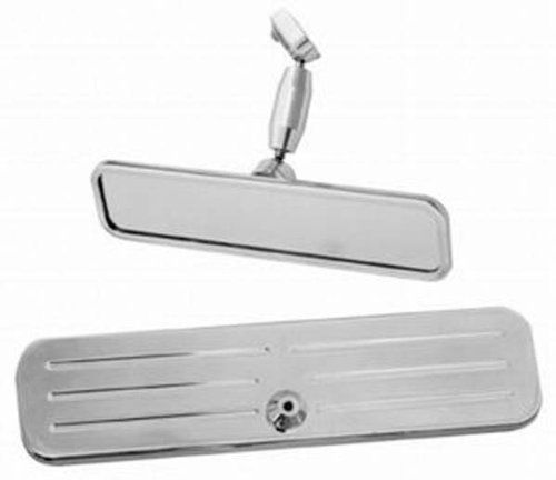 Polished aluminum rectangle with ball mill lines i