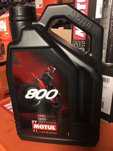 Motul 800 2t factory line off road 2 stroke 1  gallon bottle full synthetic