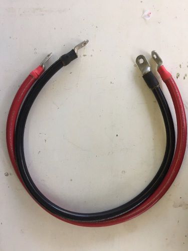 Pair 4/0 awg battery cable inverter cable