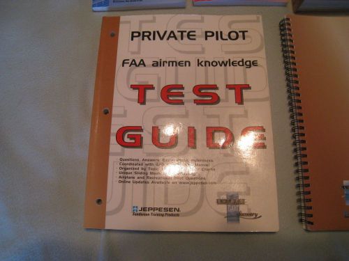 Jeppesen FAA airmen Knowledge TEST GUIDE, US $15.00, image 1