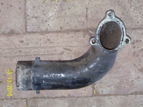 Mercruiser120 hp pre alpha exhaust elbow j pipe  # 53272 140hp 165hp 2.5 3.0