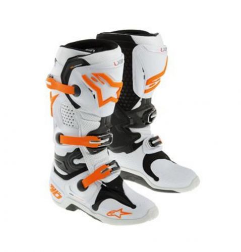 New ktm tech 10 mx riding boots men's size 10 or euro 44 3pw1220405