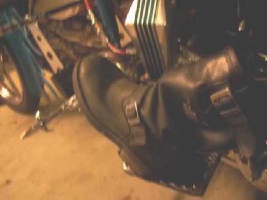 Vintage motorcycle mens harley davidson red wing boots size 10 1/2-11