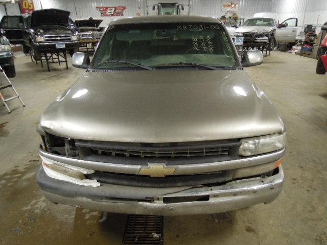 2000 chevy silverado 1500 rear seat belt & retractor only rh passenger gray