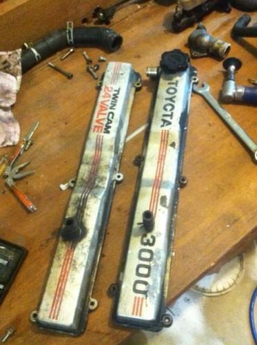 1986 toyota supra mkiii 7m-ge non turbo  valve covers