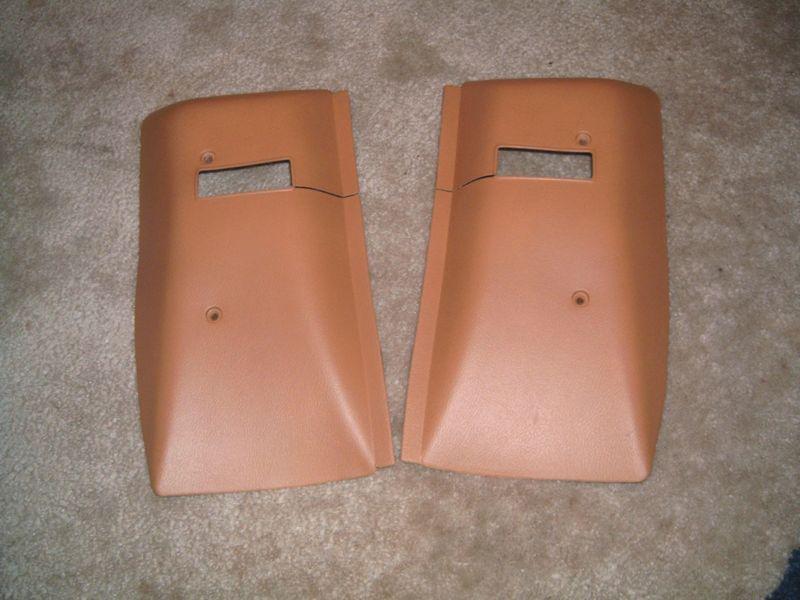 70-81 trans-am,firebird seat belt covers (tan)