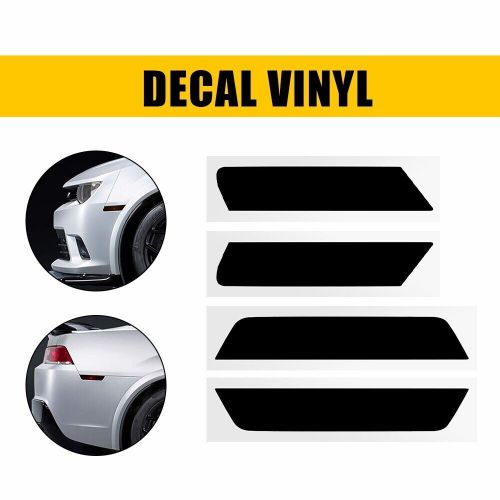 For 10-15 Chevrolet Camaro smoke Front+Rear side Market light Blackout Kit Vinyl, US $13.99, image 5