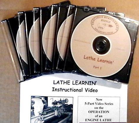Lathe video motorcycle-race car-boat-airplane-machinist