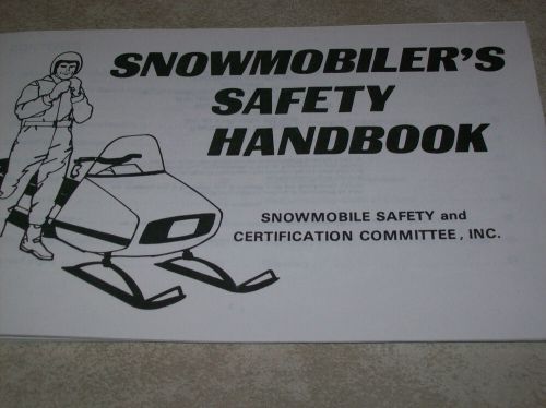 Vintage arctic cat '79 jag operators manual, service booklet, &amp; safety handbook