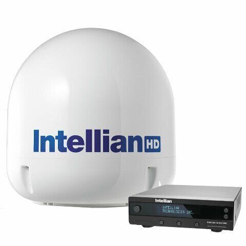 Intellian s6hd us ku-ka band hd system w/23.6 reflector