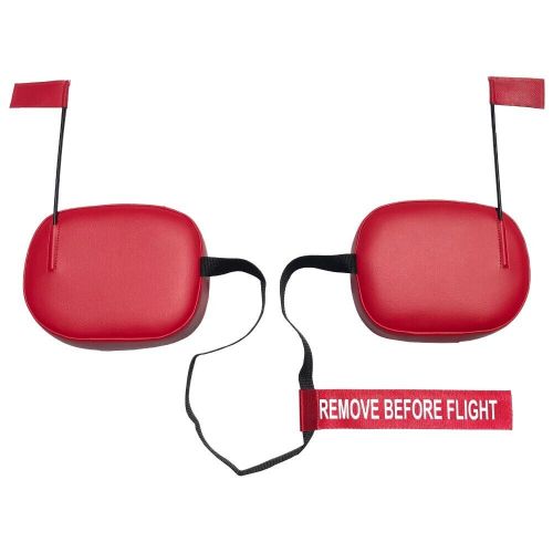 Piper pa-20s pacer cowl plugs w/ rbf streamer (color: marine blue)