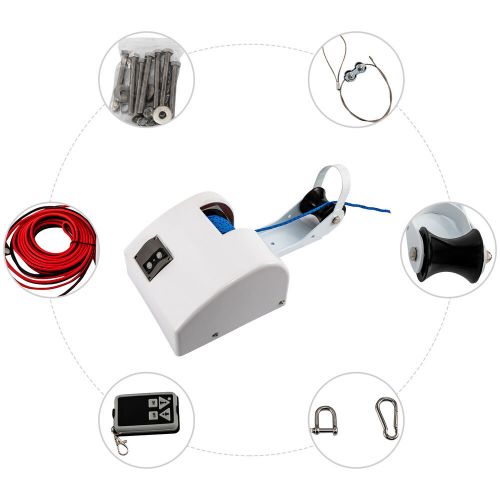 45LBS Saltwater Boat Electric Anchor Winch Marine Free Fall w/ Wireless Remote, US $196.00, image 11