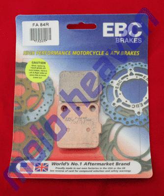 Honda ebc fa84r front brake pads cr80 cr85 crf150 cr 80 85 crf 150 expert 