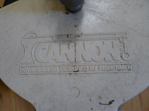 CANNON EASI-TROLL MANUAL DOWNRIGGER 18" Boom Tab-lock Base rod holder EASI TROLL, US $49.99, image 9
