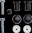 Powermadd 12040 windshield - 19" - tall - arctic cat