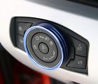 Multi-colors headlight switch button cover trim ring for ford mustang 15-18 deco