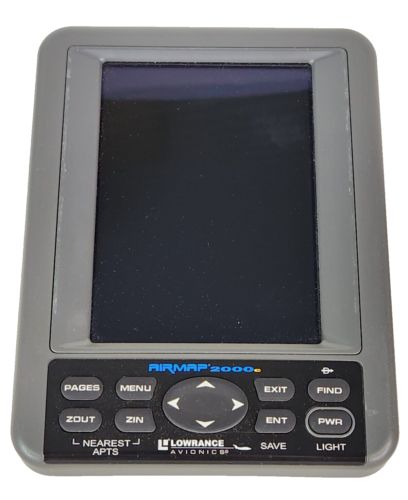 Lowrance AirMap 2000C Aviation GPS Receiver + Accessories Manual Lighter plug, US $199.95, image 13