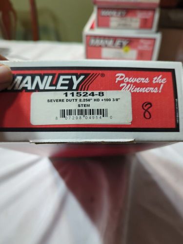11524-8 manley big block chevy valves severe duty 2.250" hd +100 3/8" stem