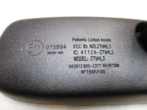 2012-2016 subaru impreza interior rear view mirror oem