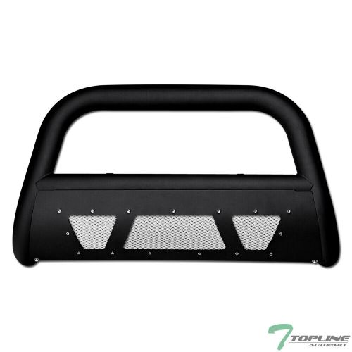 Topline For 2019-2023 Ford Ranger Studded Mesh Bull Bar Grille Guard Matte Black, US $148.00, image 9