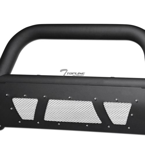 Topline For 2019-2023 Ford Ranger Studded Mesh Bull Bar Grille Guard Matte Black, US $148.00, image 10