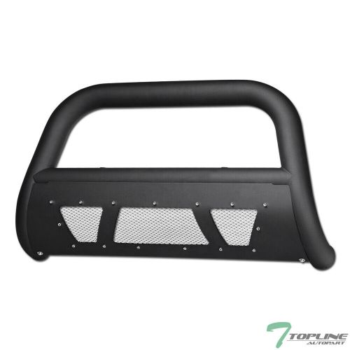 Topline For 2019-2023 Ford Ranger Studded Mesh Bull Bar Grille Guard Matte Black, US $148.00, image 12