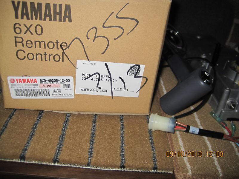 Yamaha OEM Concealed Flush Side Mount Remote Control Kit 6X0-48206-12-00, US $140.00, image 3