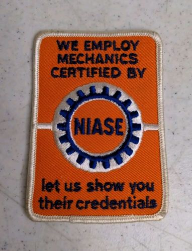 Vintage NIASE Certified Auto Technician Credentials Patch, US $19.99, image 3