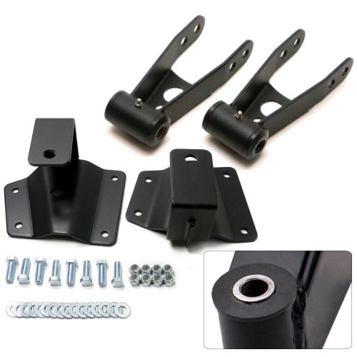 Drop Lowering Shackles&Hangers Kit Fit 1999-2006 Chevy Silverado 1500 GMC Sierra, US $115.02, image 7