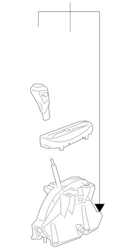 Genuine GM Automatic Transmission Shift Lever Assembly 19259863, US $216.55, image 3