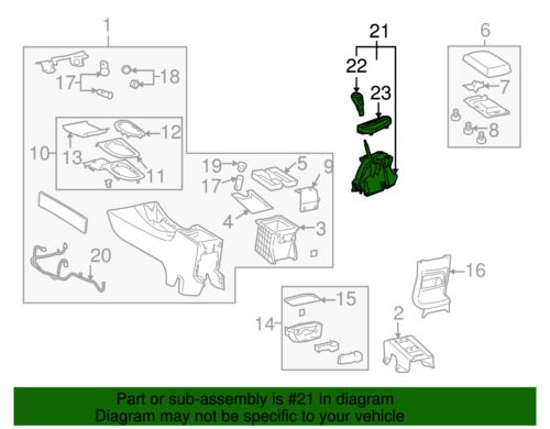 Genuine GM Automatic Transmission Shift Lever Assembly 19259863, US $216.55, image 4