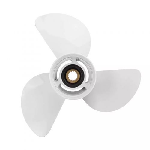 13 x 19 For Yamaha Outboard Boat propeller Aluminum 50-130HP 15 Tooth Spline RH, US $147.35, image 3