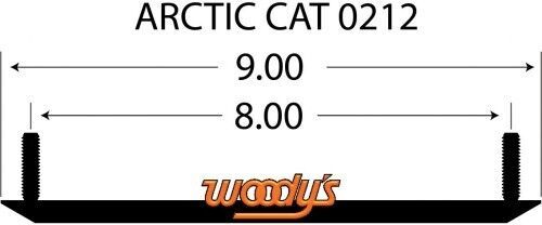 Woodys standard wear rods rua-0212 4610-0005