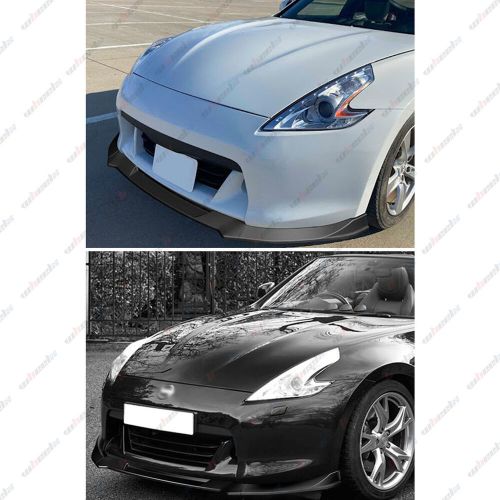 For 2009-2012 Nissan 370Z Front Bumper Lip Body Kit Spoiler Gloss Black Painted, US $66.99, image 4