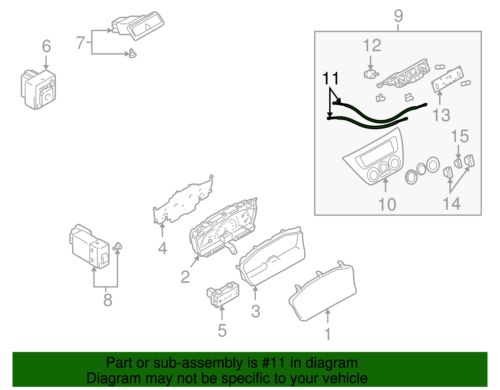 Genuine Mitsubishi Control Cable MR979515, US $8.29, image 3