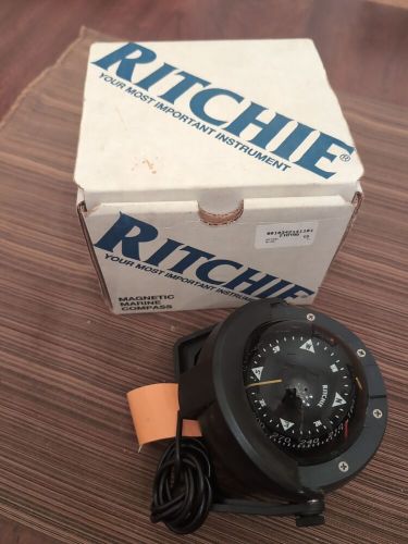 Ritchie b-81 boat compass bracket mount black-new open box