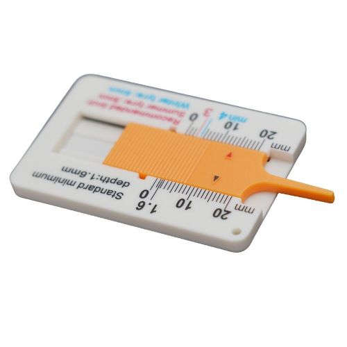 Plastic tire tread ruler 0-20MM vernier depth caliper tire tread depth ruler, US $6.59, image 3