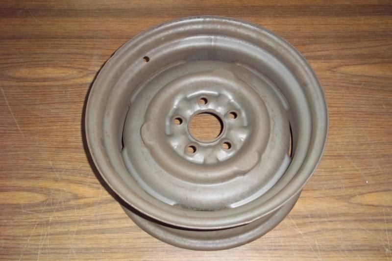 Mopar plymouth dart duster 14x5 1/2" rim original 5x4" bolt pattern dodge a body